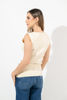 Imagen de Blusa Tejida Sin Mangas, Detalle Botones (Exclusivo Página)