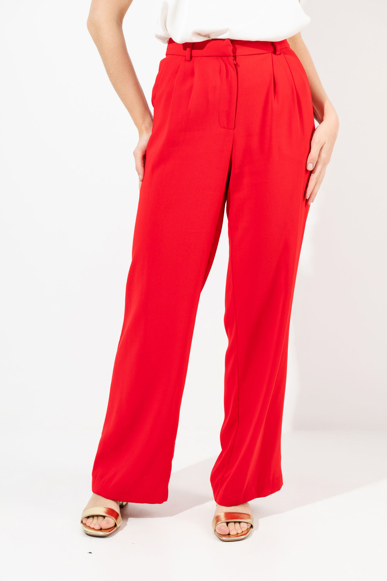 Imagen de Pantalon Talle Alto Pierna Ancha