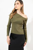 Imagen de Blusa Tejida Manga Larga Off Shoulder