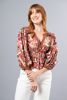 Imagen de Blusa Estampada Cuello V Manga 3 /4    ( Exclusiva Pagina)