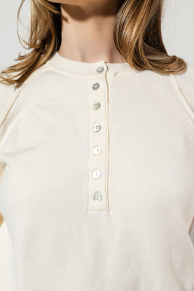 Imagen de Blusa Sweater Botones Frente