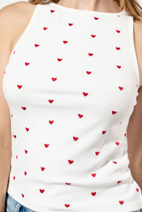 Imagen de Top Print Corazones