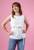 Imagen de Blusa Sin Mangas, Tira Cintura (Exclusivo Pagina)