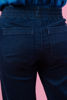 Imagen de High Rise Straight Leg, Elastico Cintura Trasera Jeans