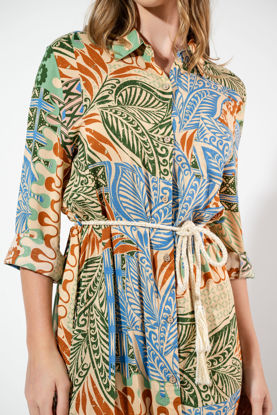 Imagen de Vestido Camisero En Rayon, Botones Frente  ( Exclusivo Pagina)