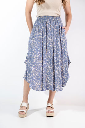 Imagen de Falda En Rayon Print Florecitas