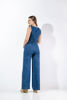 Imagen de Jumpsuit En Denim Sin Mangas, Botones Frente