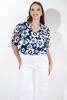 Imagen de Blusa En Rayon Estampado, Mangas Bordadas  (Exclusivo Pagina)