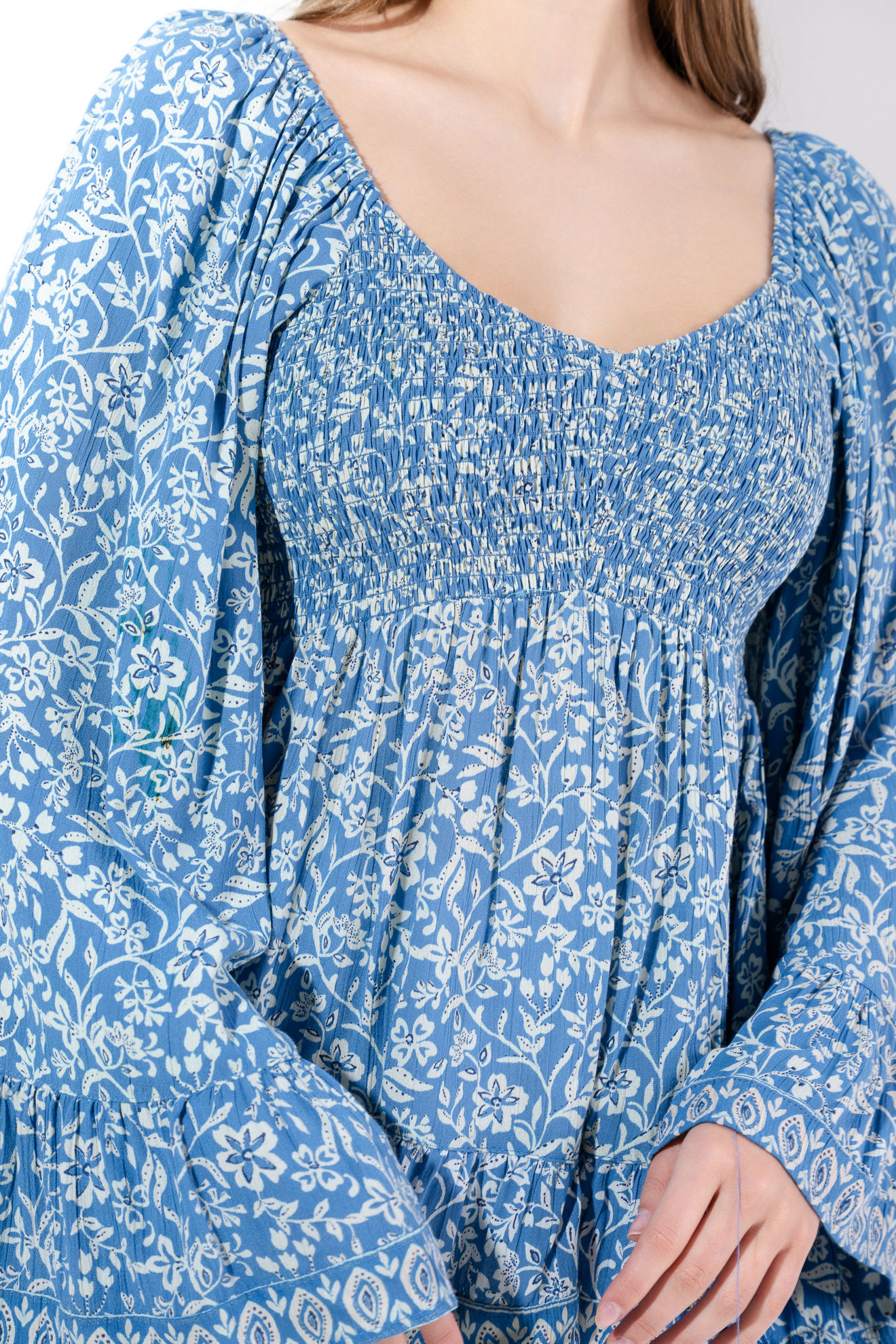 Imagen de Blusa En Rayon Manga Larga