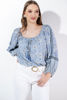 Imagen de Blusa En Rayon Manga Larga Print Floral   (Esclusivo Pagina)