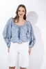 Imagen de Blusa En Rayon Manga Larga Print Floral   (Esclusivo Pagina)