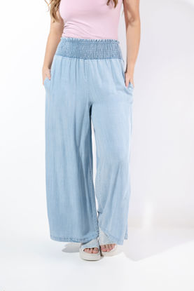 Imagen de Pantalon En Tencel Elastico Cintura