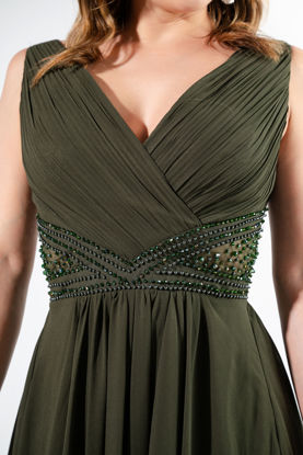 Imagen de Maxi Dres Cuello v, Elastico Espalda