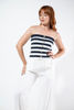 Imagen de Top Straple Tejido En Rayas