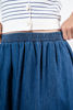 Imagen de Falda Larga Denim Elastico Cintura