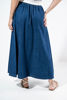 Imagen de Falda Larga Denim Elastico Cintura