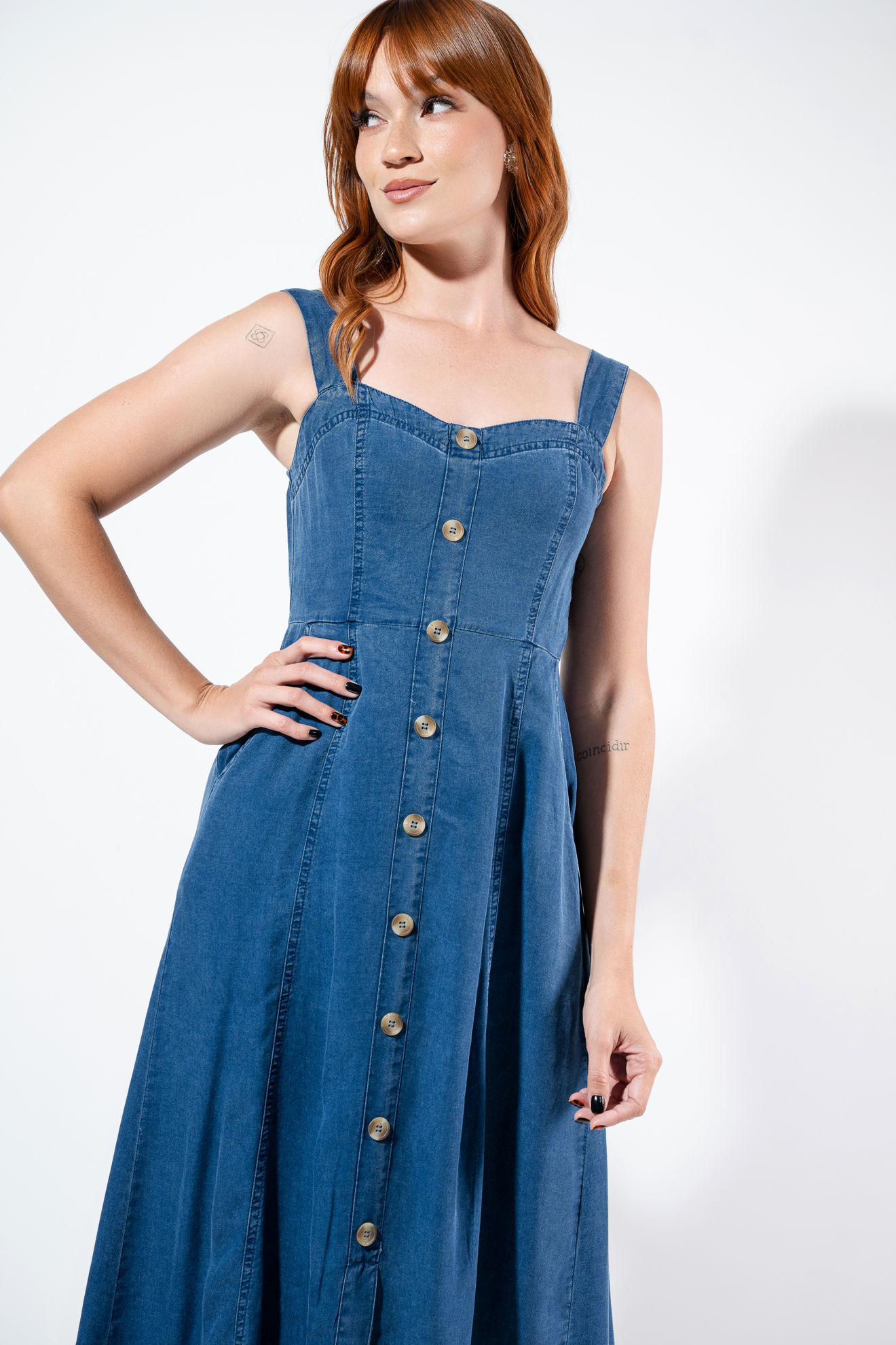 Imagen de Vestido En Tirantes Denim