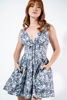 Imagen de Vestido Print Florecitas Estilo Corse   ( Exclusivo Pagina)