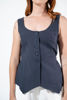 Imagen de Chaleco En Rayon , Ajuste Costados   (Exclusivo Pagina)