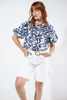 Imagen de Blusa En Rayon Print Floral Manga Corta.  (Exclusivo Pagina)