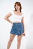 Imagen de Skort En Denim Print Camafeos
