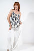Imagen de Top Tirantes En Rayon Print Tropical