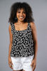 Imagen de Top En Rayon Print Florecitas Tirante Ancho