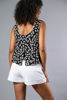 Imagen de Top En Rayon Print Florecitas Tirante Ancho