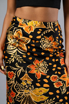 Imagen de Falda Lapiz Estampada Multicolor