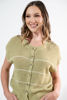 Imagen de Blusa Rayas Botones Frente