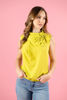 Imagen de Blusa Sin Mangas, Detalle Lazo Cuello
