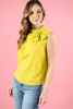 Imagen de Blusa Sin Mangas, Detalle Lazo Cuello