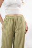 Imagen de Pantalon En Rayas Elastico Cintura    ( Exclusivo Pagina)
