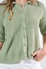 Imagen de Blusa Tejida Con Cuello Manga Corta