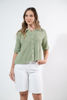 Imagen de Blusa Tejida Con Cuello Manga Corta