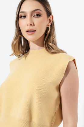 Imagen de Blusa Cuello Alto Sin Mangas