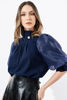 Imagen de Blusa Cuello Alto Mangas Balloon