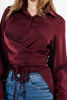 Imagen de Blusa Manga Larga En Satin
