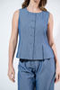 Imagen de Set Pantalon Y Saquito En Rayas Boton Forrado
