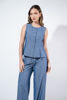 Imagen de Set Pantalon Y Saquito En Rayas Boton Forrado