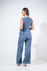 Imagen de Set Pantalon Y Saquito En Rayas Boton Forrado