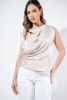 Imagen de Blusa En Satin Cuello Bobo