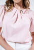Imagen de Blusa Manga Corta Detalle Cadena