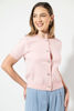 Imagen de Blusa Tejida Manga Corta Botones Frente
