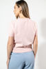 Imagen de Blusa Tejida Manga Corta Botones Frente