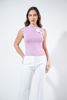 Imagen de Blusa Tejida Sin Mangas Detalle Flor