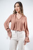 Imagen de Blusa Manga Larga Cuello V  (Exclusivo Pagina)