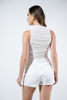 Imagen de Skort Detalle Boton Dorado Decorativo