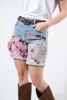 Imagen de Bermuda En Denim Print Flores