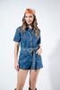 Imagen de Romper Camisero En Denim Con Cinturon